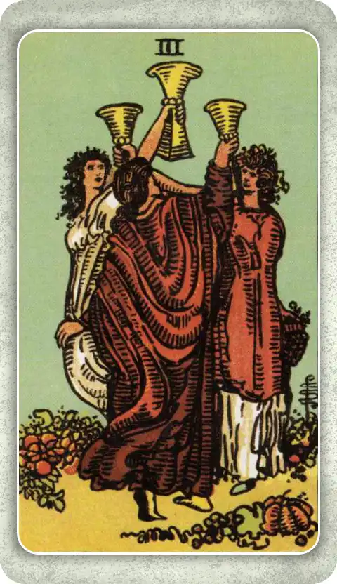 THREE OF CUPS
