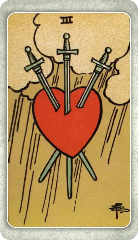 THREE OF SWORDS