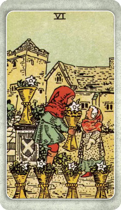 SIX OF CUPS