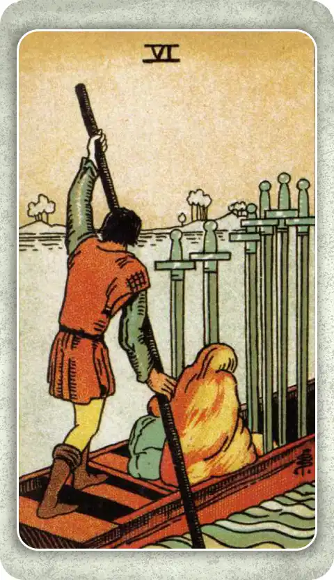 SIX OF SWORDS