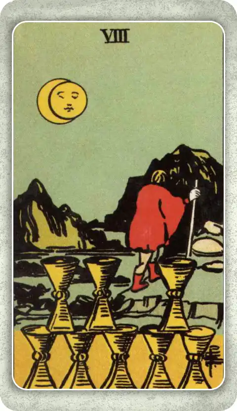 EIGHT OF CUPS