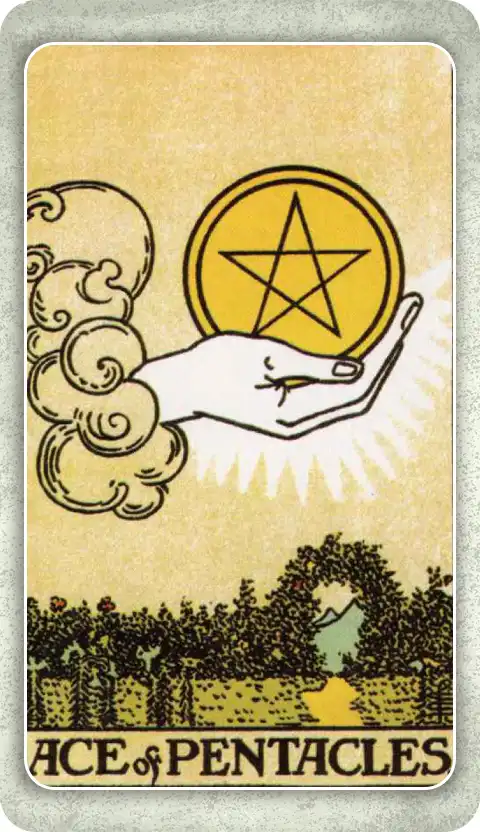 ACE OF PENTACLES