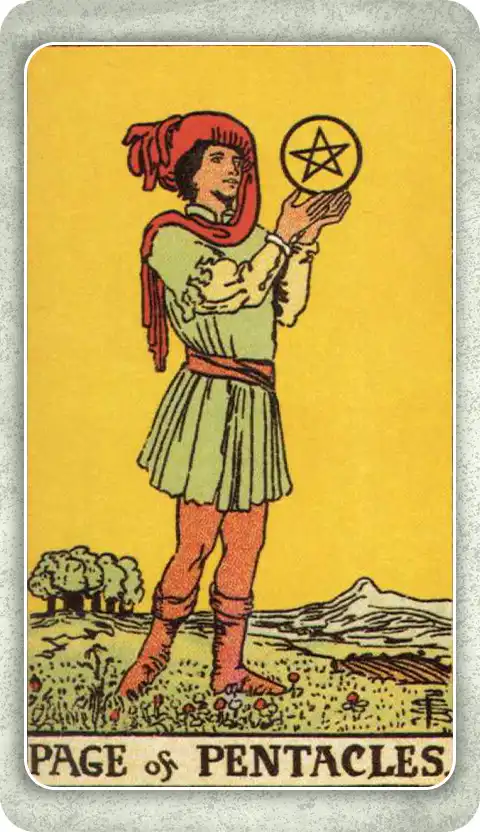 PAGE OF PENTACLES