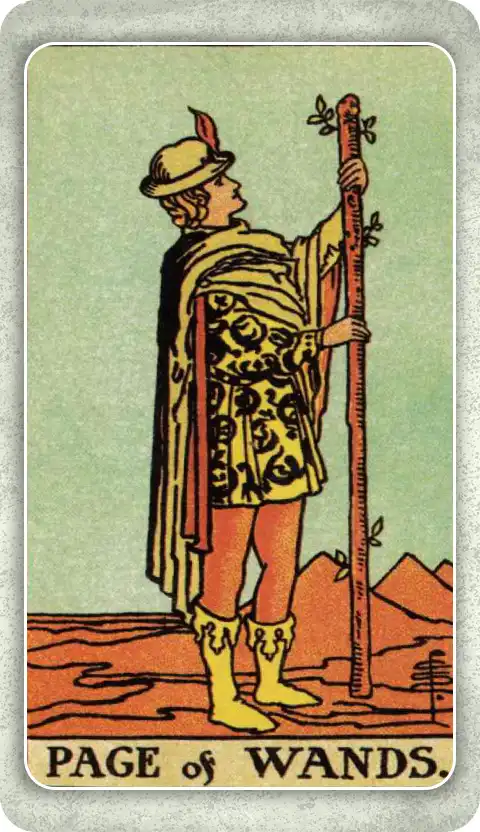 PAGE OF WANDS