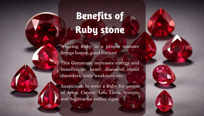 Benefits of Wearing Ruby