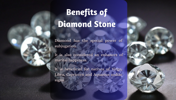 Astrological Benefits of Wearing Diamond stone 