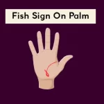 fish sign on palm